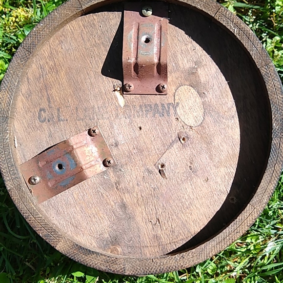 Vintage C.L.Lane Company Wood Barrel Sewing Bucket - Picture 3 of 3